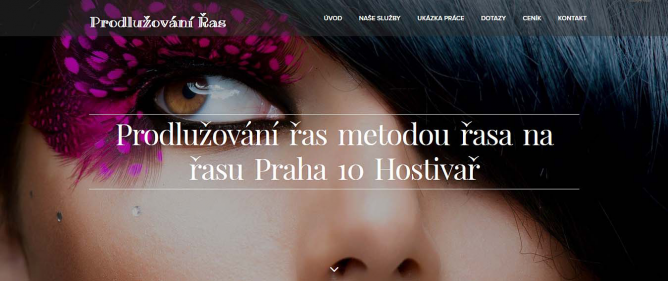 Prodlužování řas